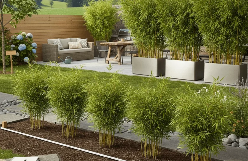 Bamboe haag plantafstand — hoeveel bamboe planten nodig voor een volledige haag Plantafstand berekenen