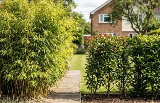 Bamboe kosten hagen — de kosten van bamboe versus traditionele hagen