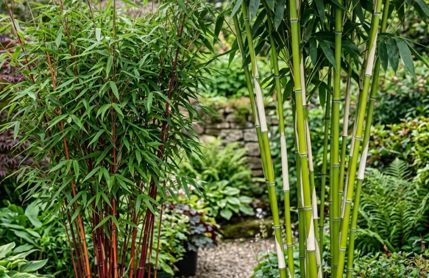 Fargesia jiuzhaigou robusta campbell kiezen — fargesia Jiuzhaigou of Fargesia Robusta Campbell Welke rode of groene bamb