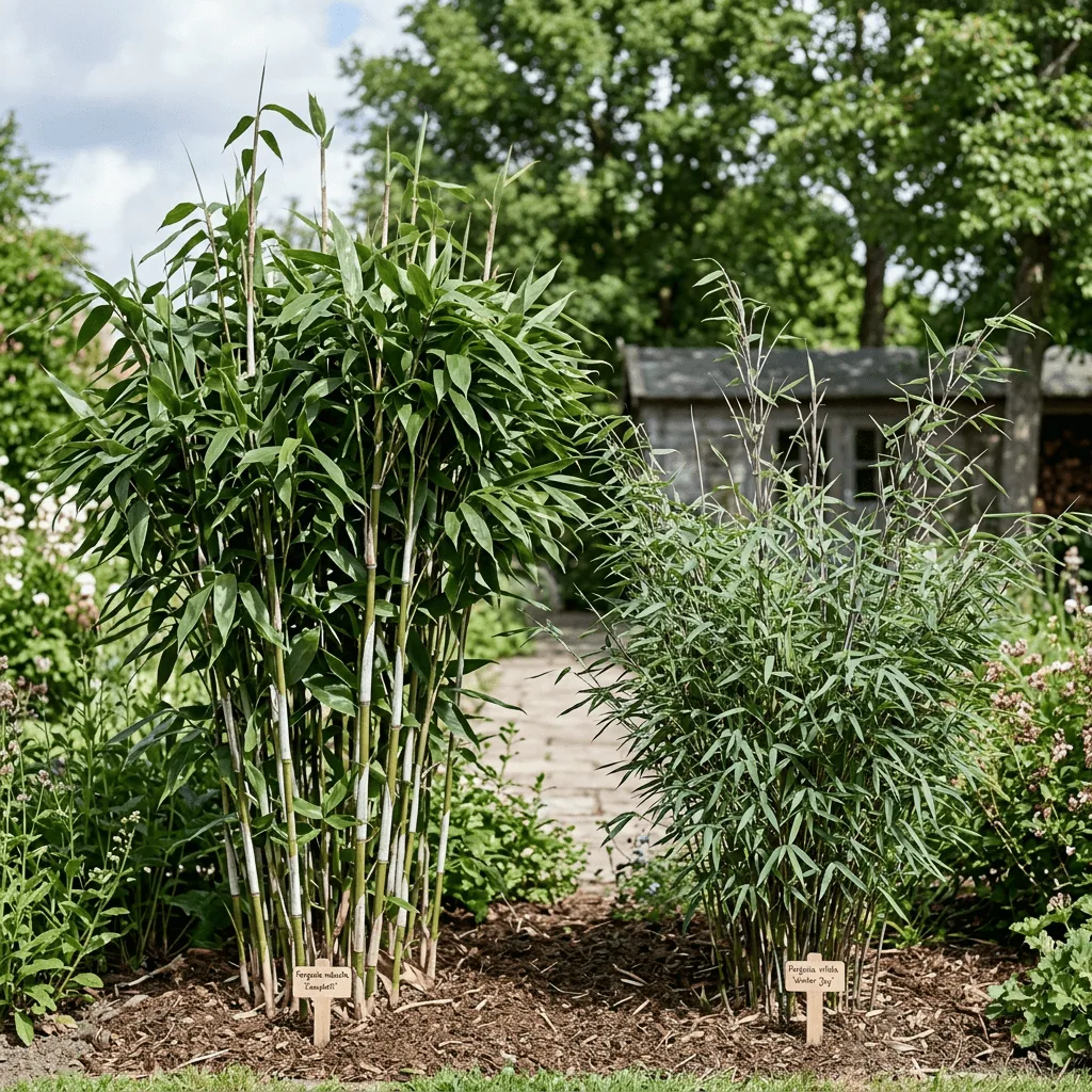 fargesia robusta campbell vs nitida winter joy zij aan zij vergeleken
