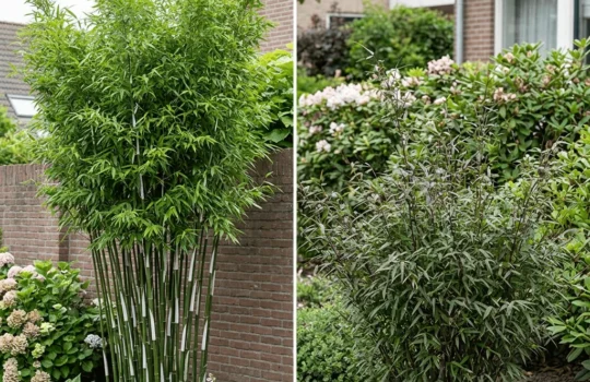 Fargesia robusta campbell vs nitida winter joy — fargesia Robusta Campbell vs Fargesia Nitida Winter Joy Vergelijking va